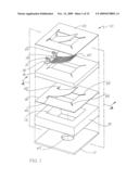 Printhead IC With Small Ink Chambers diagram and image