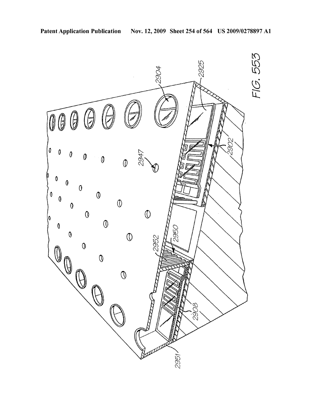 Inkjet Printhead With Nozzle Chambers Each Holding Two Fluids - diagram, schematic, and image 255