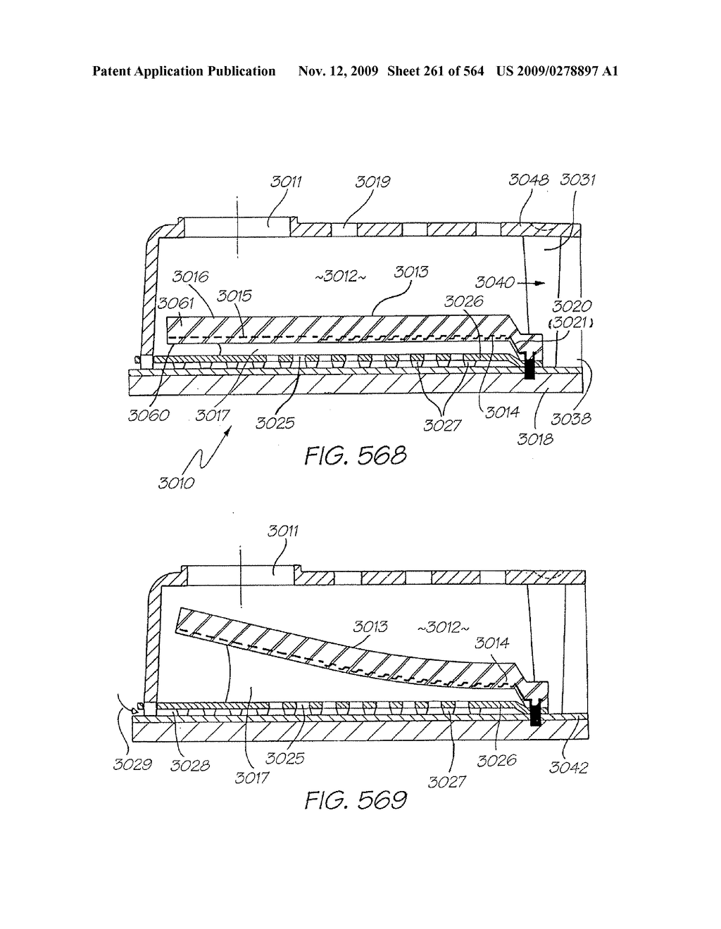 Inkjet Printhead With Nozzle Chambers Each Holding Two Fluids - diagram, schematic, and image 262