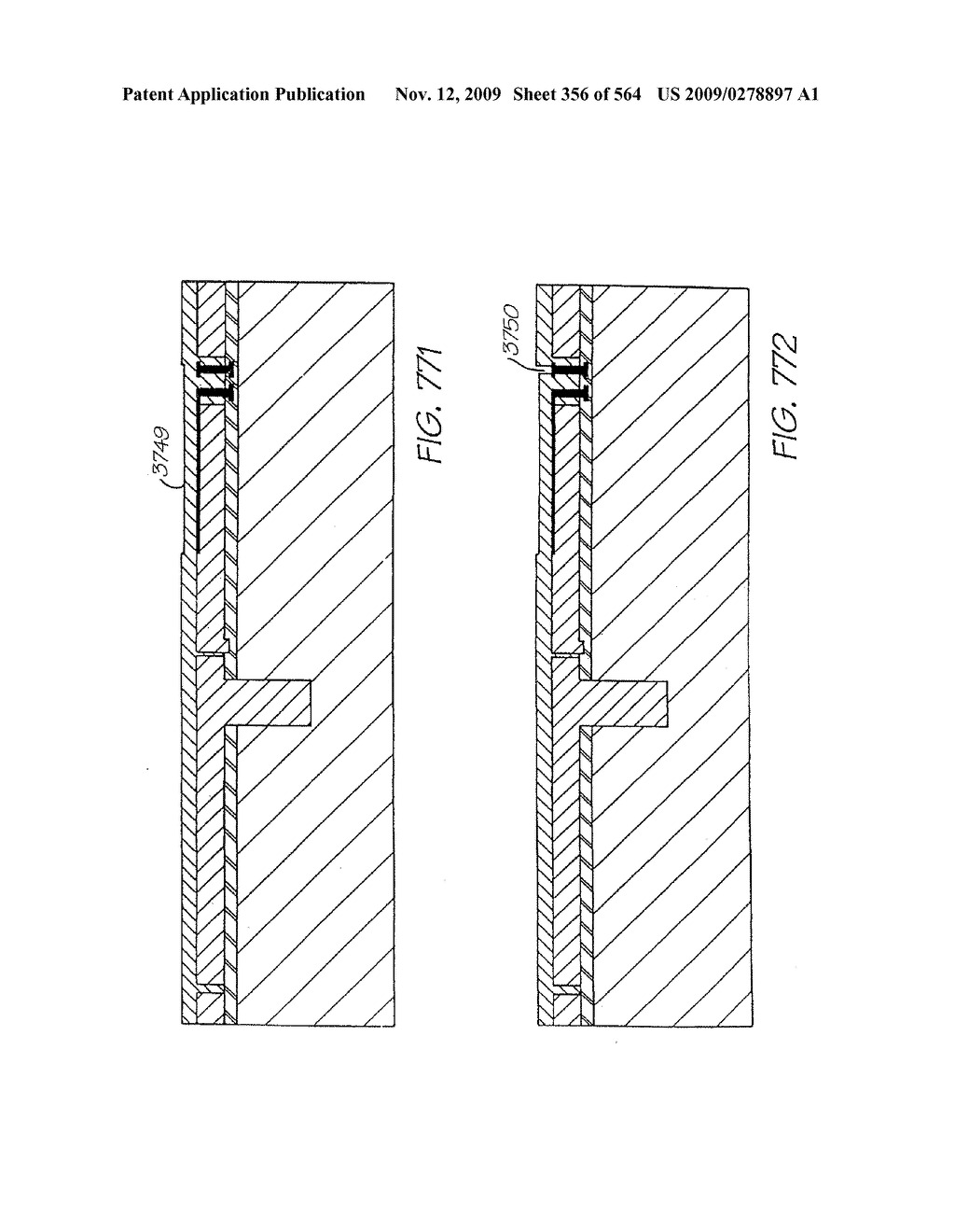 Inkjet Printhead With Nozzle Chambers Each Holding Two Fluids - diagram, schematic, and image 357