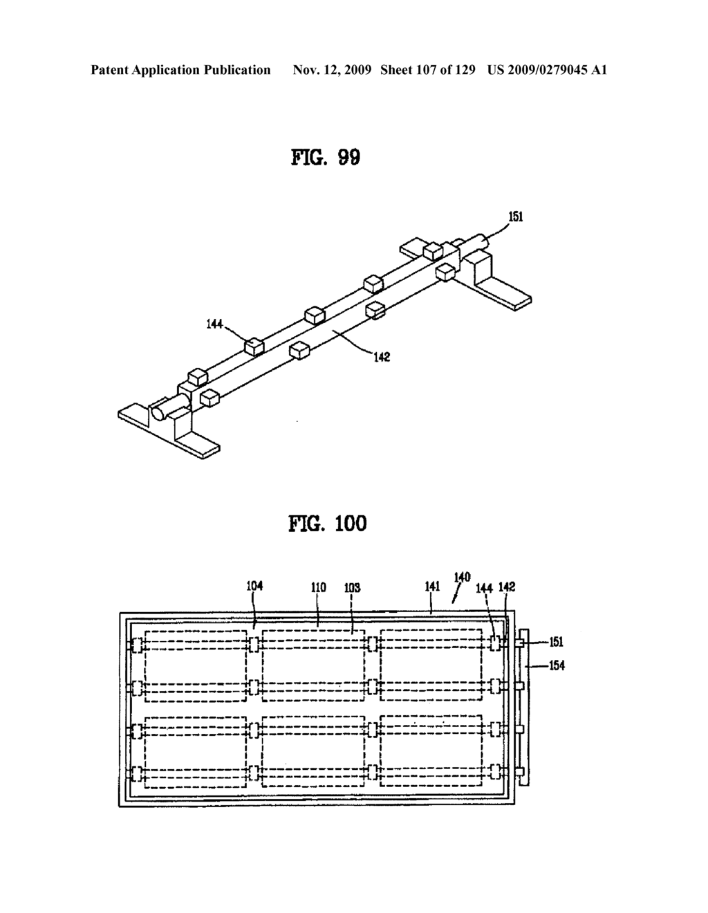 Methods of manufacturing liquid crystal display devices - diagram, schematic, and image 108