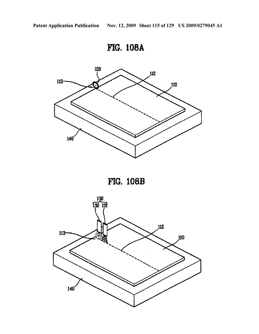 Methods of manufacturing liquid crystal display devices - diagram, schematic, and image 116