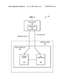 JDF PROCESSING IN A PRINTING SYSTEM diagram and image