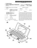 MOBILE TERMINAL HAVING EXTENDIBLE KEYPAD diagram and image