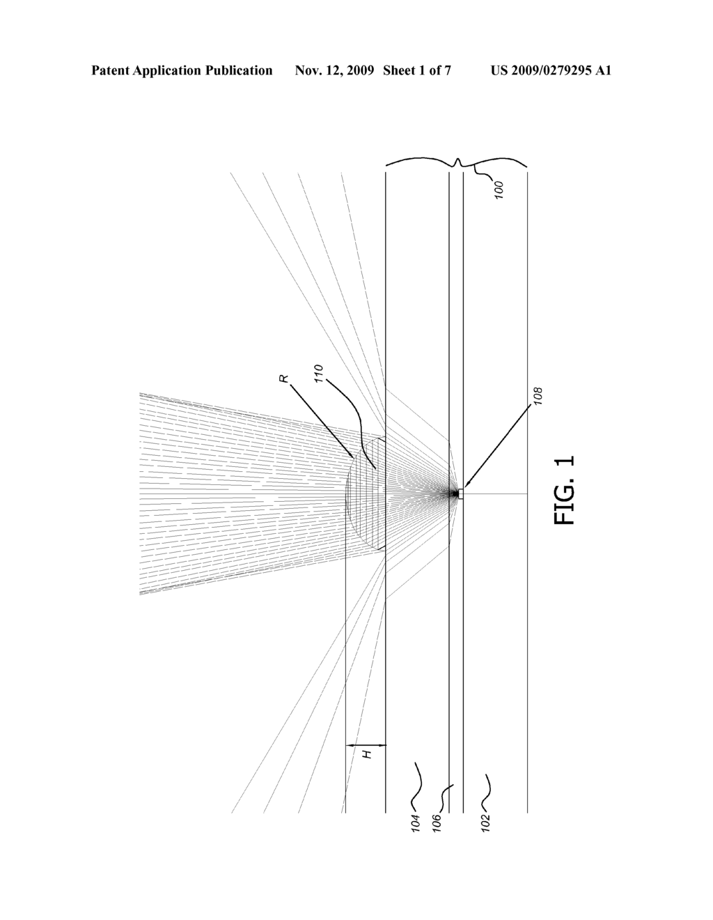 TRANSPARENT BODY COMPRISING AT LEAST ONE EMBEDDED LED - diagram, schematic, and image 02