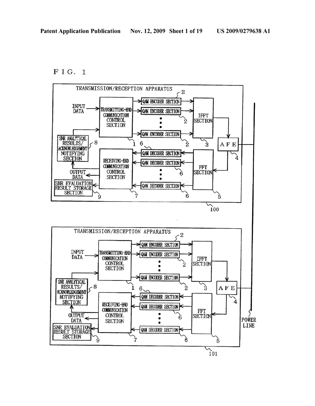 COMMUNICATION NETWORK SYSTEM, AND TRANSMISSION/RECEPTION APPARATUS, METHOD AND INTEGRATED CIRCUIT FOR USE THEREIN - diagram, schematic, and image 02