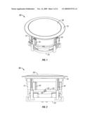 SPEAKER ASSEMBLY WITH DIRECTIONAL ADJUSTABILITY diagram and image