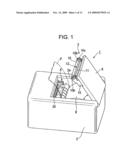 Printer with cutter diagram and image