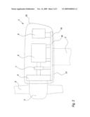 Handling System for a Wind Turbine nacelle, Method for Vertical Displacement of a Wind Turbine Nacelle and a Wind Turbine Nacelle diagram and image