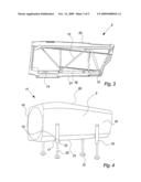 Handling System for a Wind Turbine nacelle, Method for Vertical Displacement of a Wind Turbine Nacelle and a Wind Turbine Nacelle diagram and image