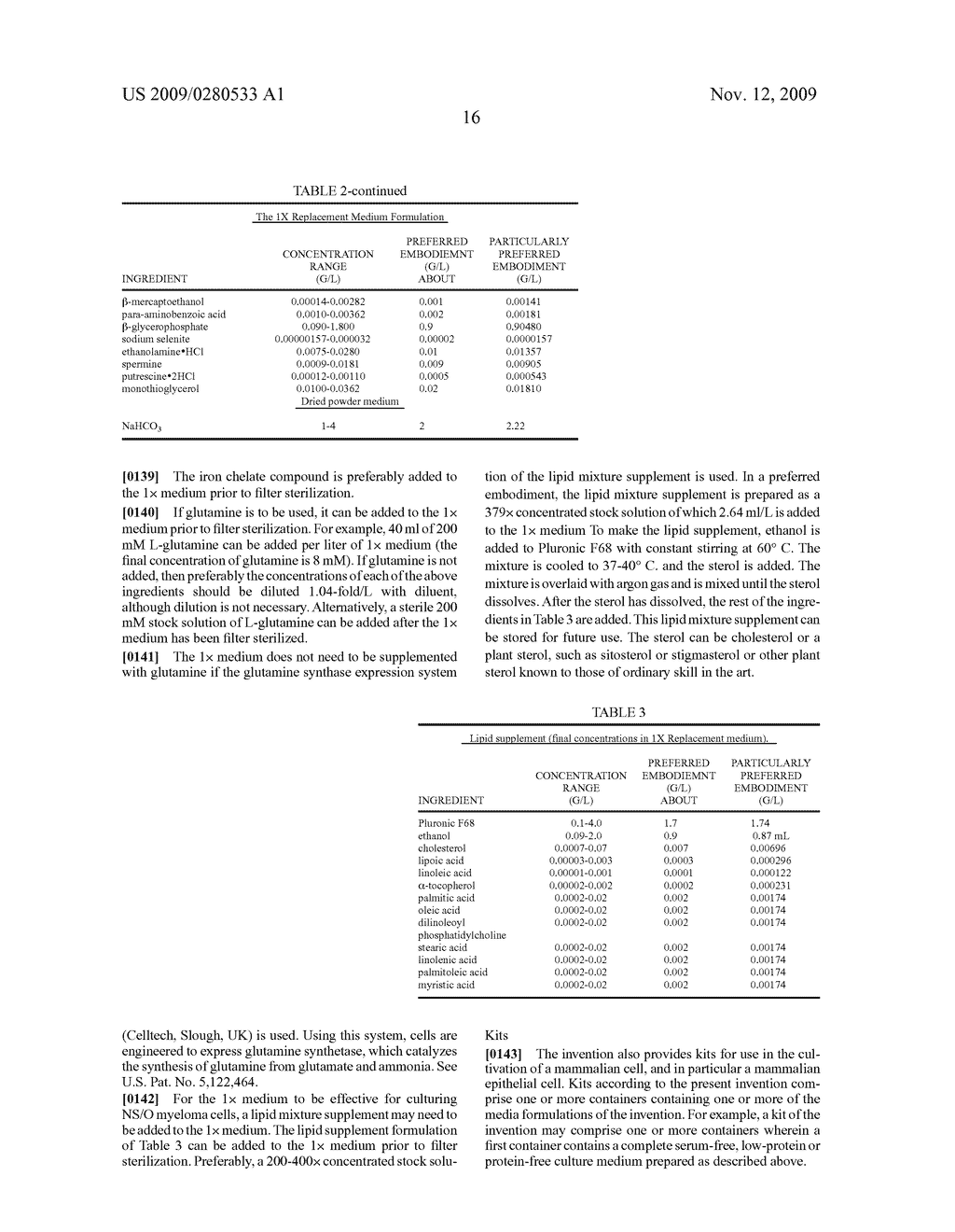 SERUM-FREE MAMMALIAN CELL CULTURE MEDIUM, AND USES THEREOF - diagram, schematic, and image 30