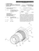 COAXIAL CONNECTOR HAVING AN INSULATIVE BRACKET diagram and image