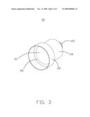 COAXIAL CONNECTOR HAVING AN INSULATIVE BRACKET diagram and image