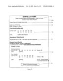 Systems, Apparatus and Methods for Player Accounts for On-Line Lotteries and On-Line Games diagram and image