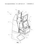 GAMING SYSTEM WITH SLIDE-OUT FRAME diagram and image