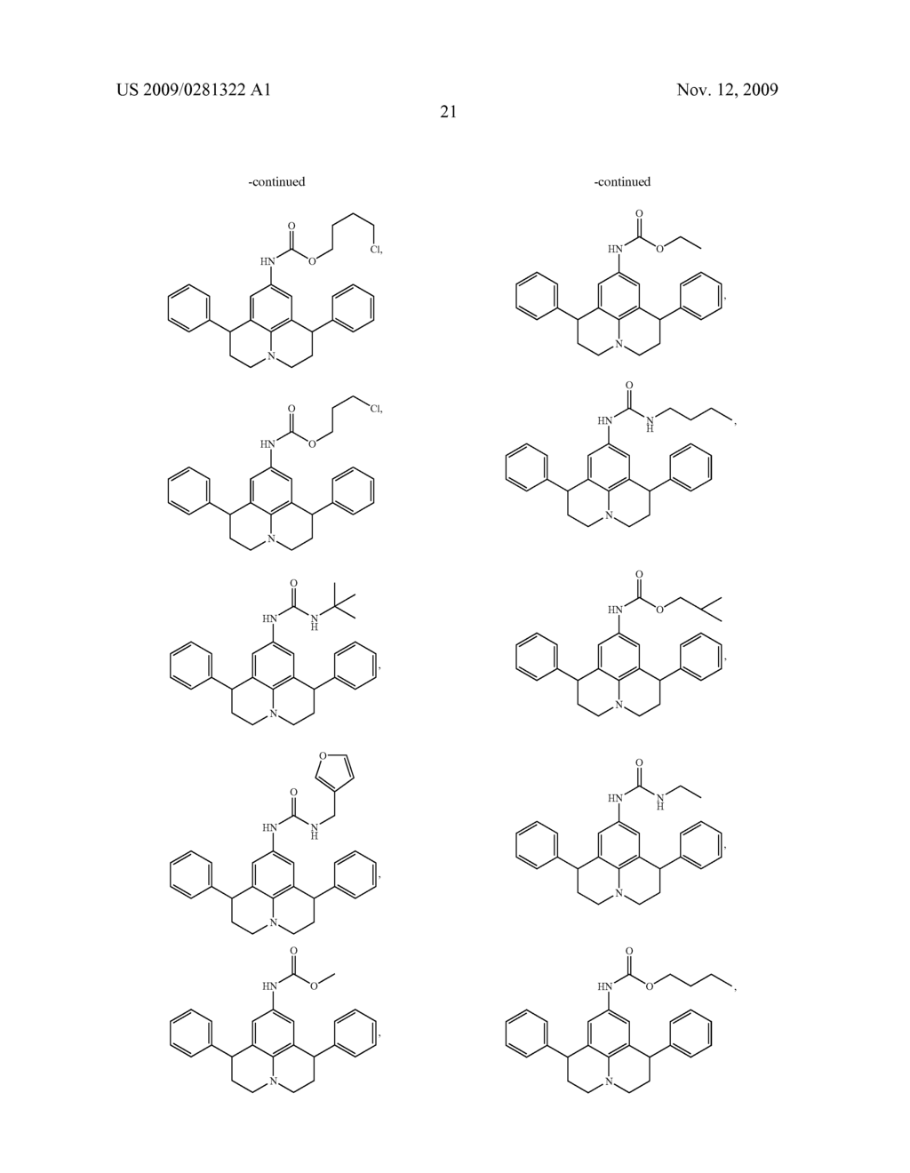 THERAPEUTICALLY USEFUL SUBSTITUTED 1,7-DIPHENYL-1,2,3,5,6,7-HEXAHYDROPYRIDO[3,2,1-Ij]QUINOLINE COMPOUNDS - diagram, schematic, and image 22