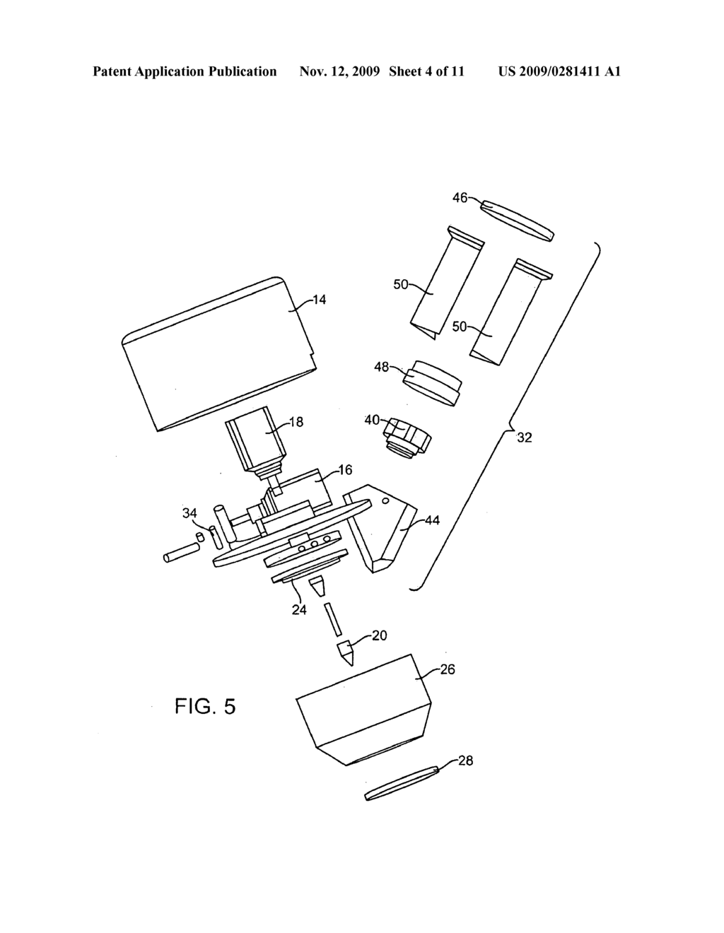 HAND-HELD ELECTRIC FIELD IMAGER FOR MEASURING THE ELECTRIC FIELD IN MAMMALIAN SKIN AND OTHER EPITHELIAL STRUCTURES - diagram, schematic, and image 05