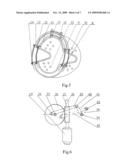 Medication head-massaging healthcare and therapy apparatus diagram and image