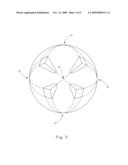 ABSORBENT ARTICLE HAVING COLORED REGIONS diagram and image