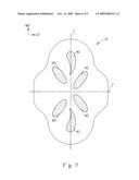 ABSORBENT ARTICLE HAVING COLORED REGIONS diagram and image