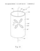 ABSORBENT ARTICLE HAVING COLORED REGIONS diagram and image