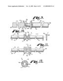 Dynamic stabilization assembly with frusto-conical connection diagram and image