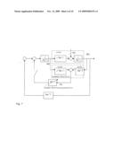 Method and device for robust rejection of periodic disturbances in an axis-position control loop diagram and image