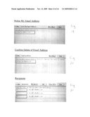 Apparatus and method for providing a photocopier with e-mail capability diagram and image