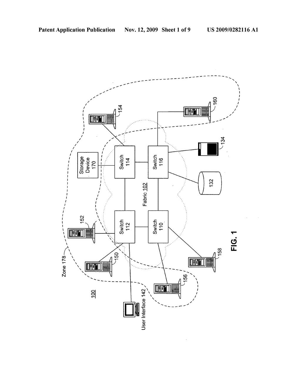 METHOD AND DEVICE FOR MANAGING CLUSTER MEMBERSHIP BY USE OF STORAGE AREA NETWORK FABRIC - diagram, schematic, and image 02