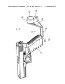 Adapter Device for Coupling an Auxiliary Stock to a Handgun diagram and image