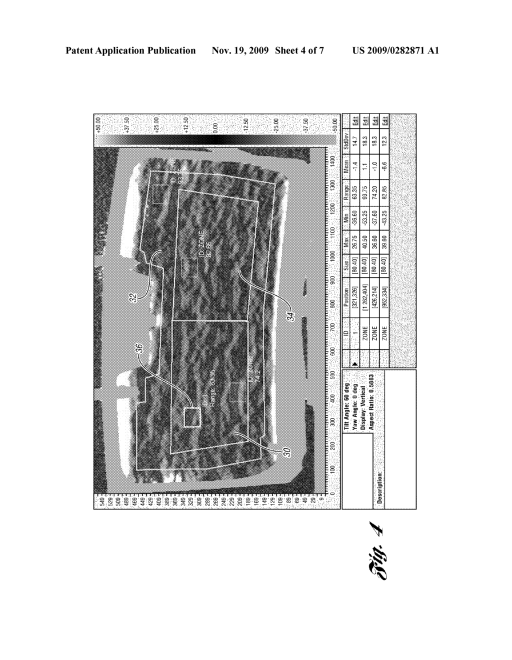 Method and apparatus for measuring transmitted optical distortion in glass sheets - diagram, schematic, and image 05