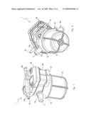 FILTERING DEVICE FOR FILTERING GASEOUS FUELS IN SYSTEMS FOR SUPPLYING GAS TO INTERNAL COMBUSTION ENGINES diagram and image