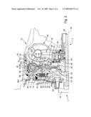 Automotive Drive Train Having a Six-Cylinder Engine diagram and image