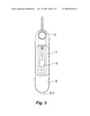 Portable Tool Kit with Auto-Release Clasp and Expandable Tools diagram and image