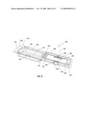 BUCKLING CLAMSHELL CONTAINER FOR AUTOMATED ALIQUOT AND DISPERSAL PROCESSES diagram and image