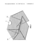 Foldable basket diagram and image