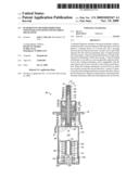 Push-botton metered dispenser with feed-containing piston drive mechanism diagram and image