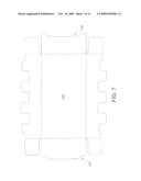 PACKAGING AND DISPLAY TRAY FORMED FROM INTERLOCKED BLANKS diagram and image