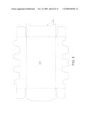 PACKAGING AND DISPLAY TRAY FORMED FROM INTERLOCKED BLANKS diagram and image