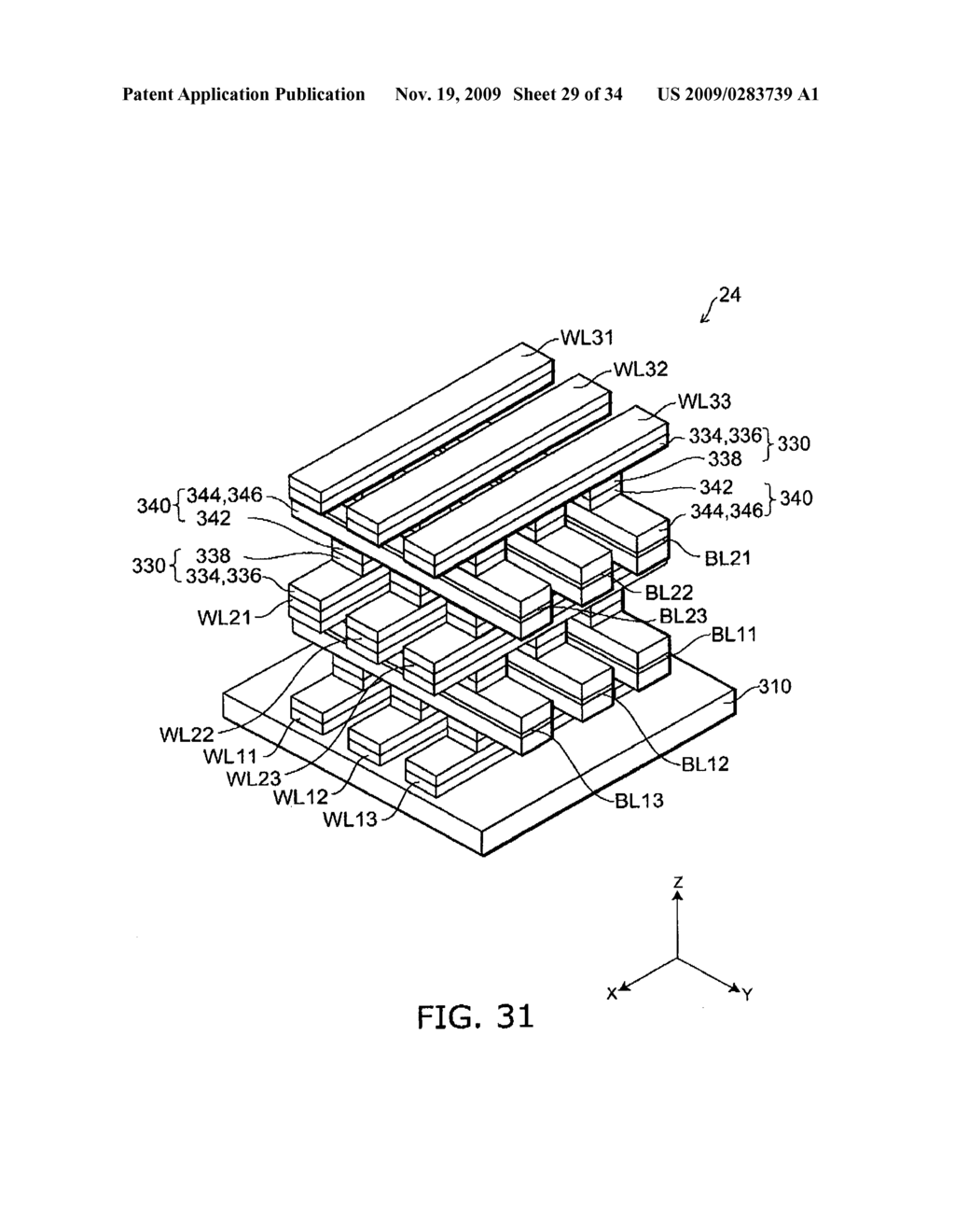 NONVOLATILE STORAGE DEVICE AND METHOD FOR MANUFACTURING SAME - diagram, schematic, and image 30