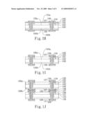 PACKAGE STRUCTURE OF THREE-DIMENSIONAL STACKING DICE AND METHOD FOR MANUFACTURING THE SAME diagram and image