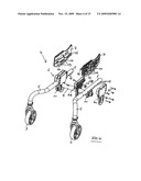 Wheelchair construction diagram and image