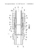 DOUBLE CONTAINMENT SYSTEM, FITTINGS FOR FLUID FLOW COMPONENTS AND ASSOCIATED METHODS diagram and image