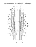 DOUBLE CONTAINMENT SYSTEM, FITTINGS FOR FLUID FLOW COMPONENTS AND ASSOCIATED METHODS diagram and image