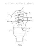 Low-Pressure Gas Discharge Lamp With a Reduced Argon Proportion In the Gas Filling diagram and image