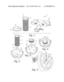 Vehicle wheel security system diagram and image