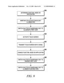 Devices and Methods for a Backlight to Illuminate Both a Main Display and Morphable Keys or Indicators diagram and image