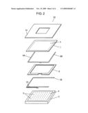 TOUCH PANEL AND INPUT DEVICE USING SAME diagram and image