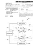 INTEGRATED CIRCUIT WITH AN ARRAY OF RESISTANCE CHANGING MEMORY CELLS diagram and image