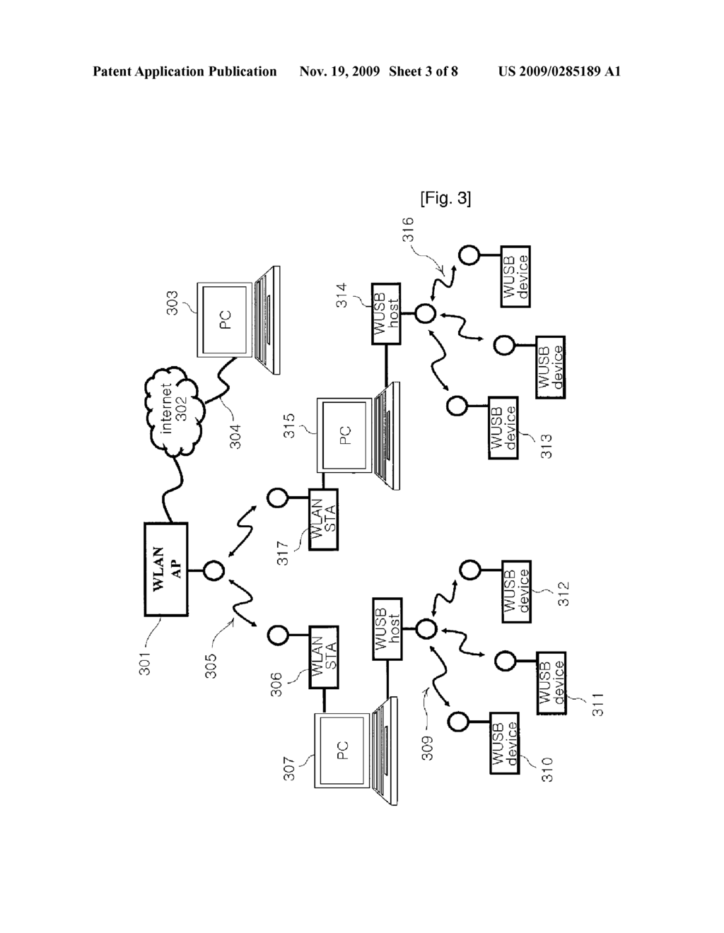 Wlan Combo Access Point Device for Interface With WiMedia UWB Based Wireless USB and Software Layer Structure of Combo Access Point Device - diagram, schematic, and image 04